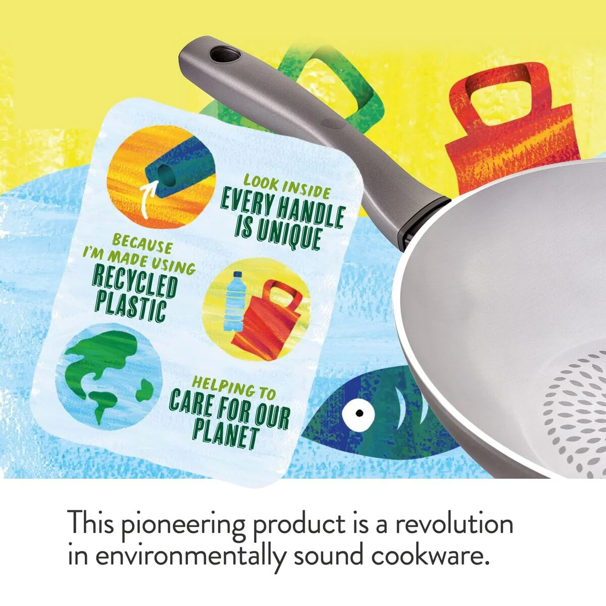 28cm Earth Pan Ceramic Fry Pan - Image 4