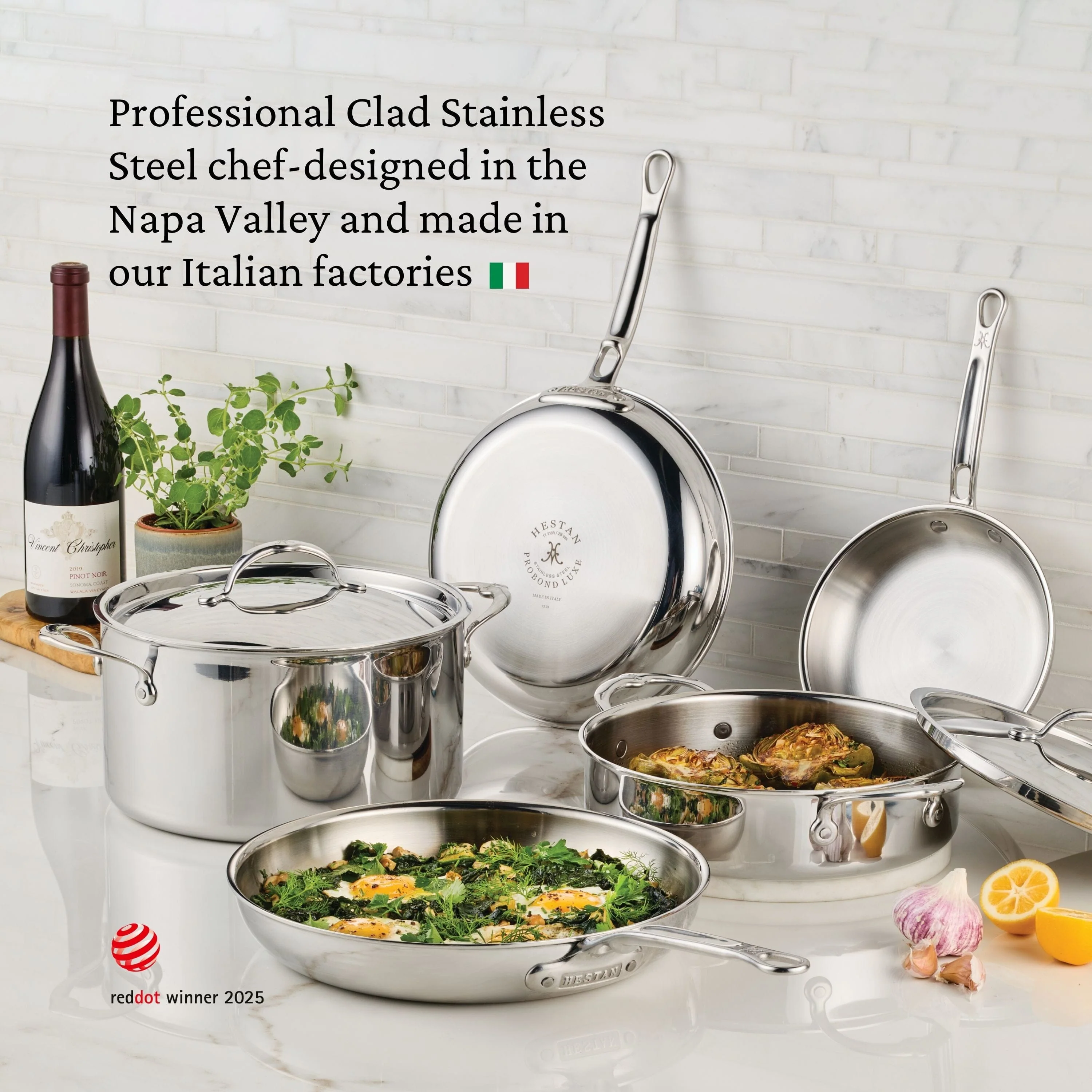 Hestan ProBond Luxe 3pc Skillet Set:  (8.5”, 11", and 12.5" skillets) - Image 16