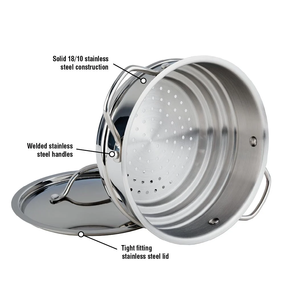 Meyer Classic Stainless Steel 2.7L Steamer - Image 2