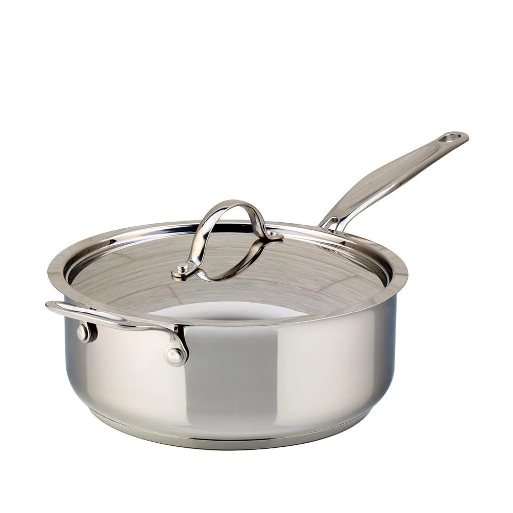 Meyer Confederation Stainless Steel 4L Saute Pan with cover, Made in Canada