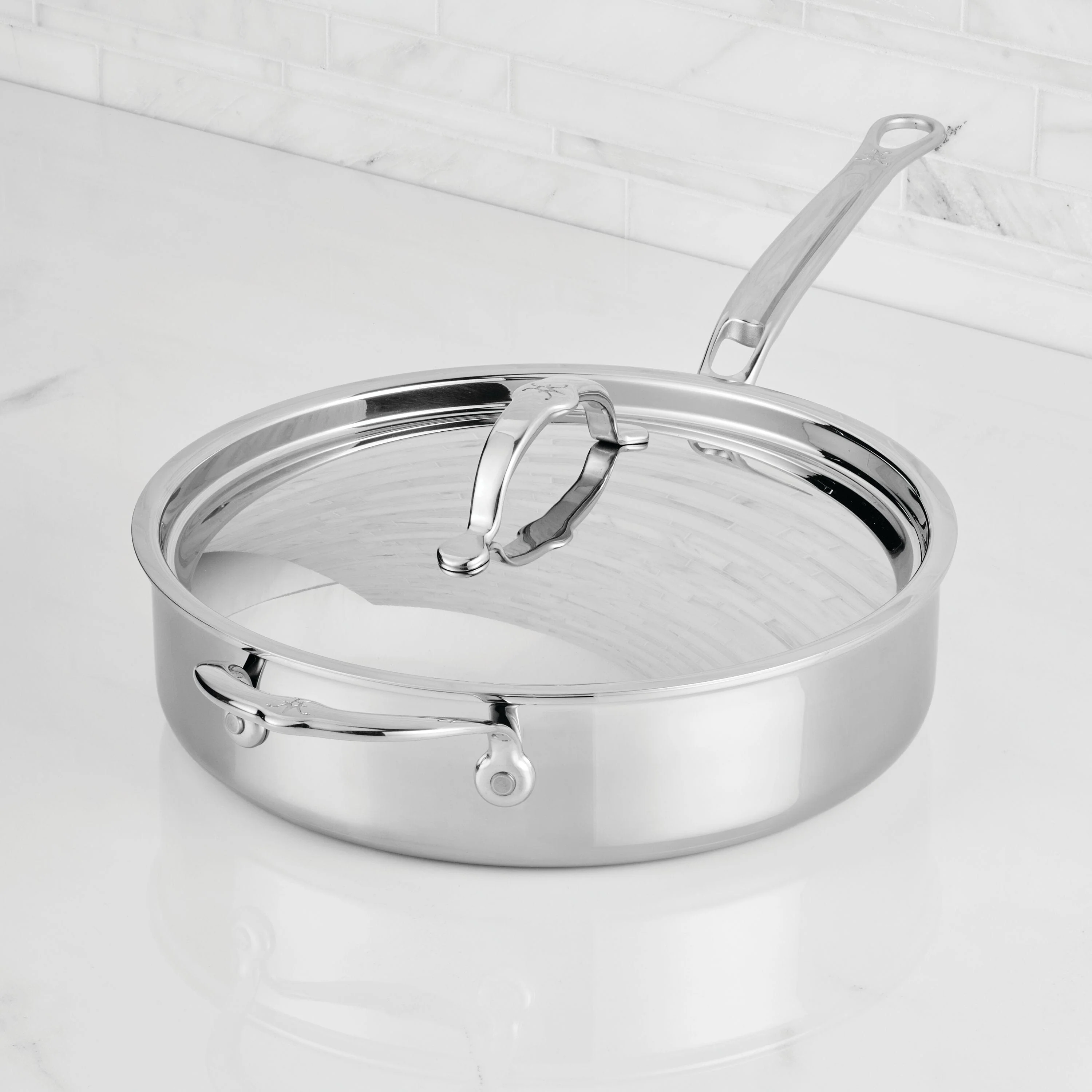 Hestan ProBond® Luxe 3.5QT/26CM Covered Saute Pan with helper handle - Image 12