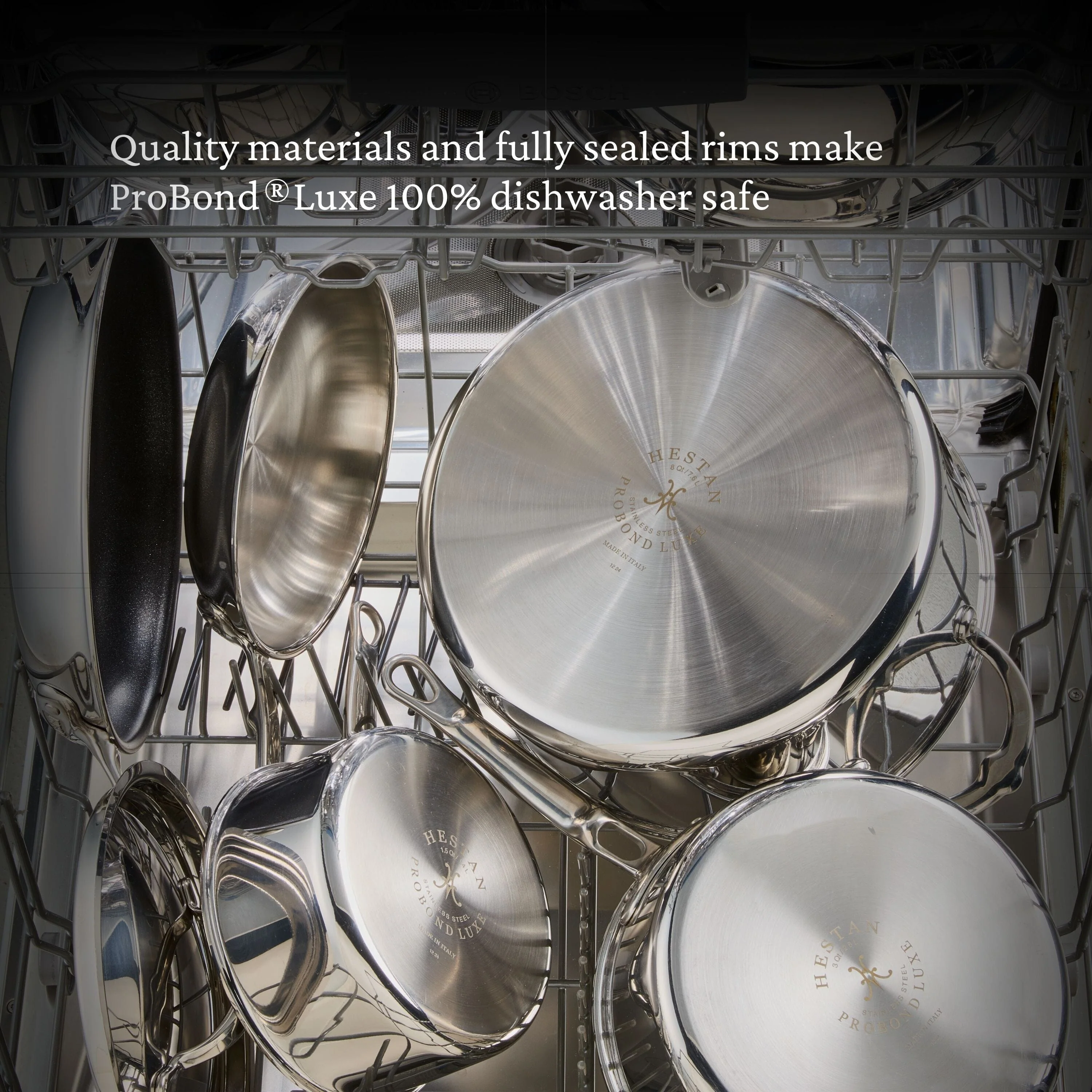 Hestan ProBond® Luxe 3.5QT/26CM Covered Sauteuse - Image 5