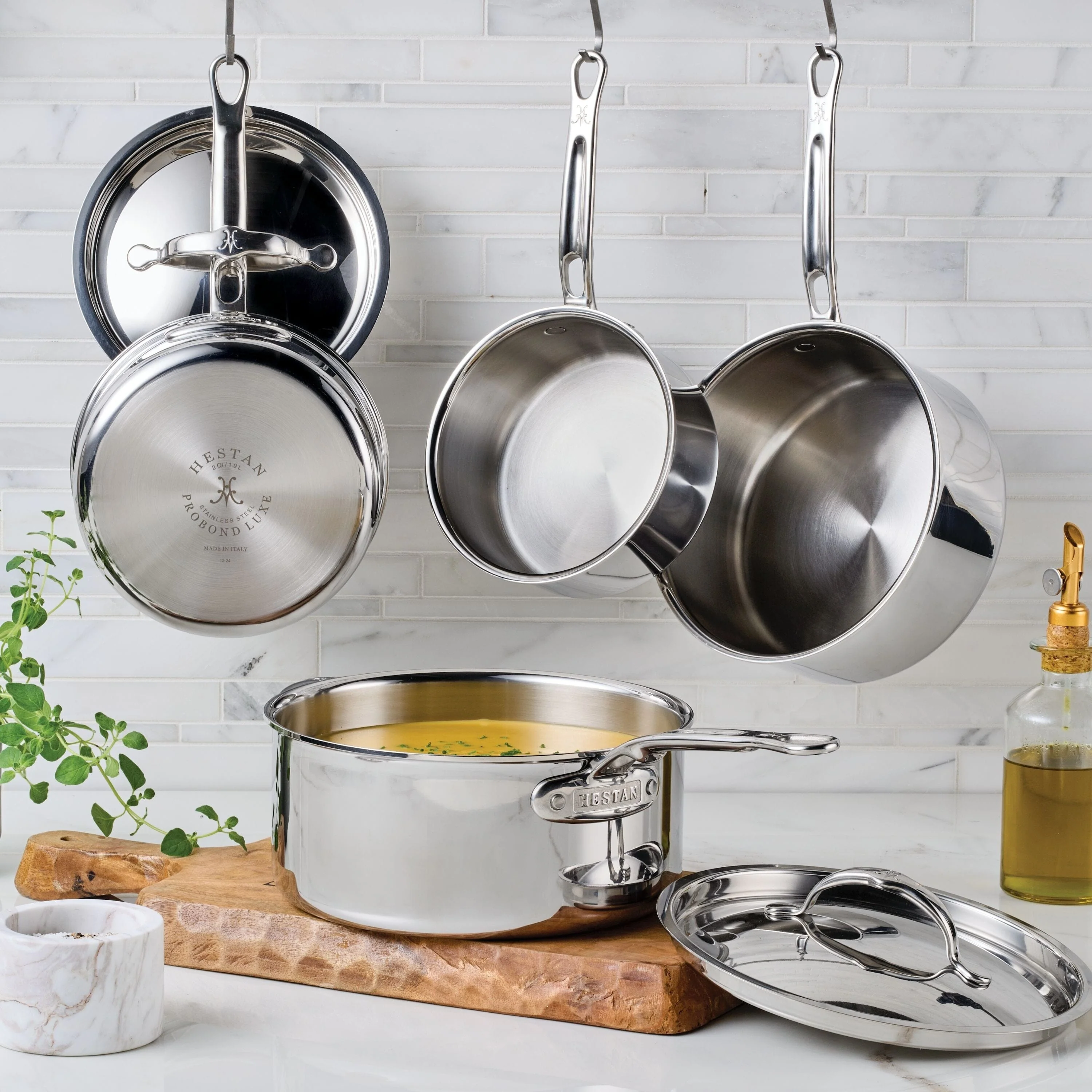 Hestan ProBond® Luxe 3QT/20CM Covered Saucepan - Image 11