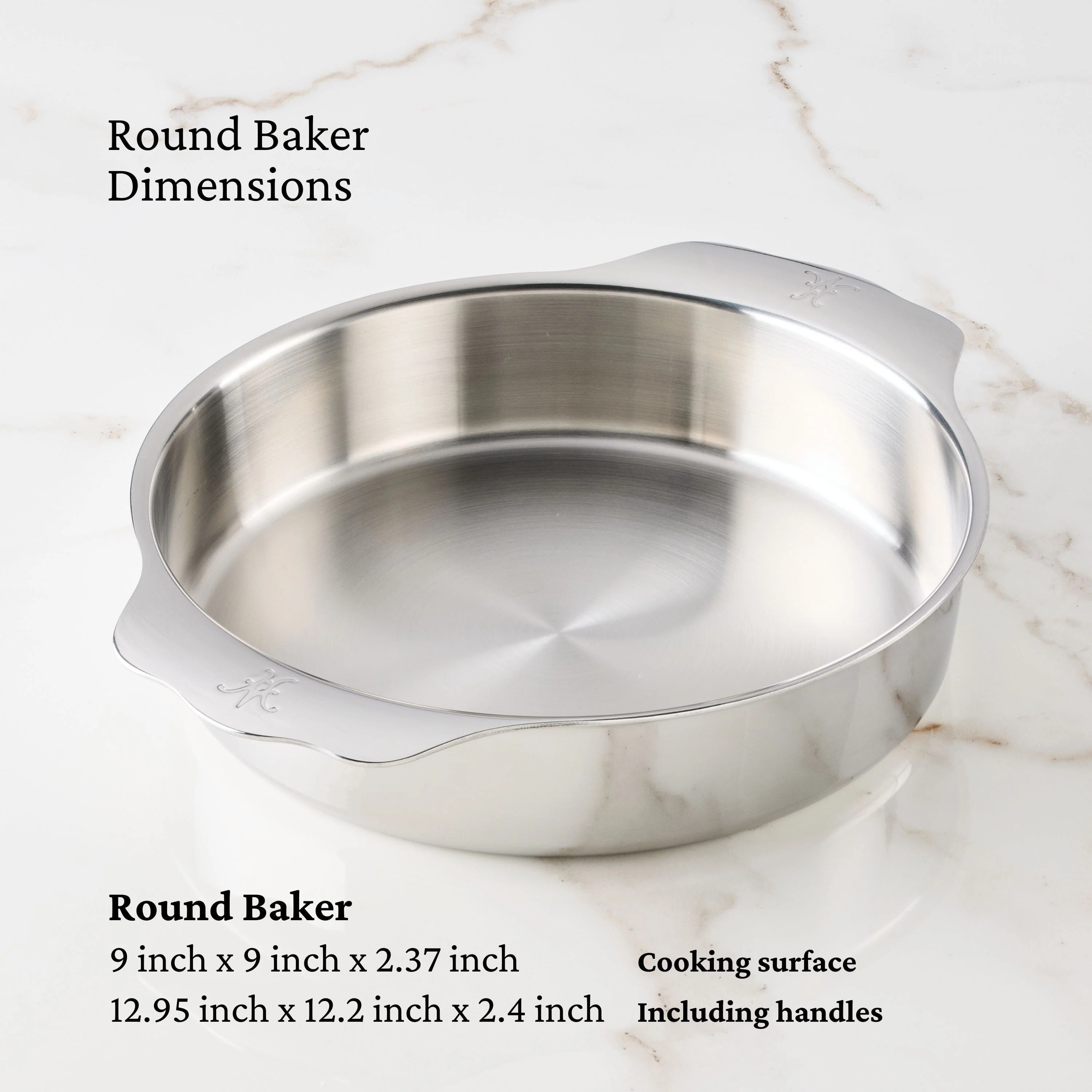 Hestan - Provisions 9" Round Stainless-Steel Cake Pan - Image 5