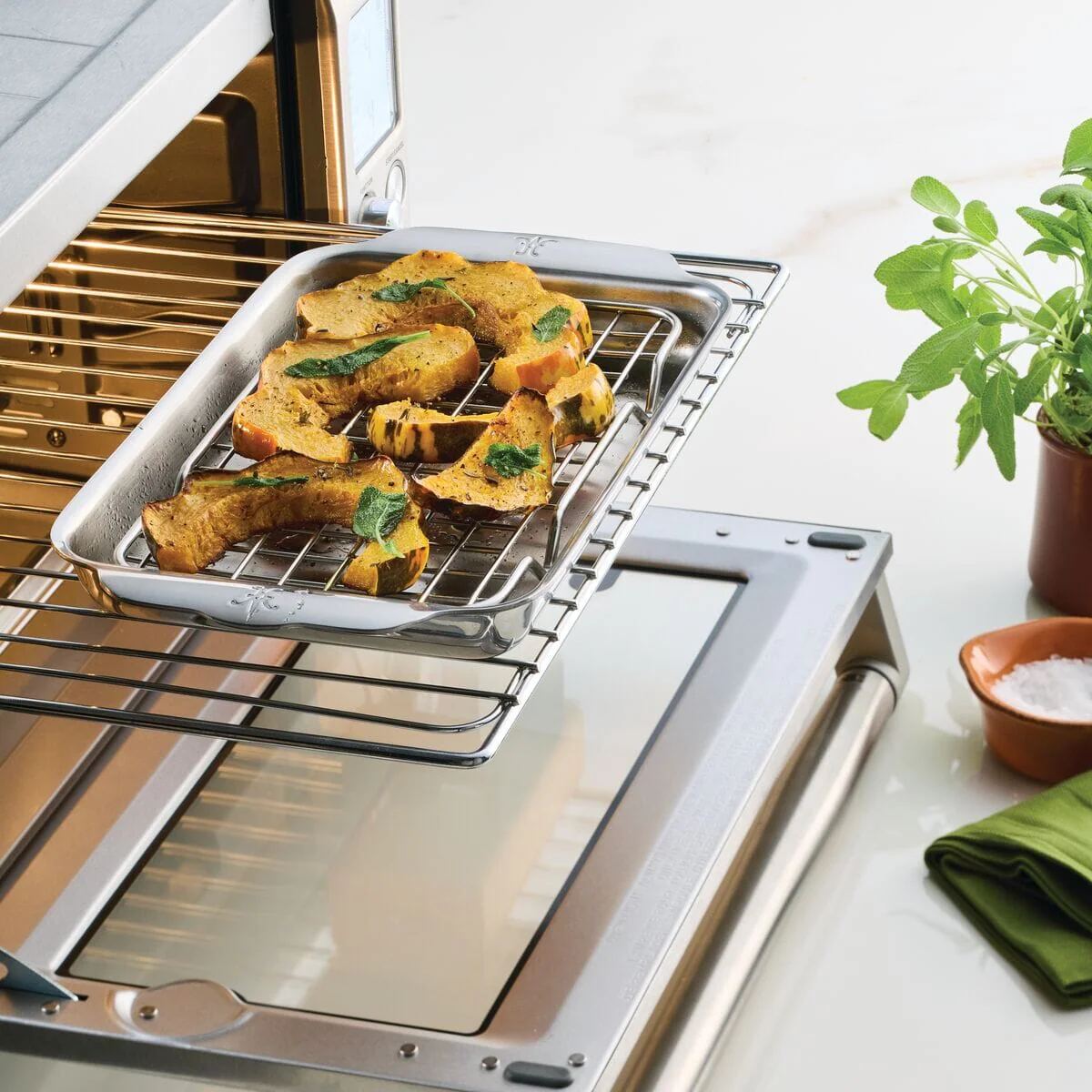 Hestan Provisions OvenBond Eighth Sheet Pan, 9-Inch x 6-Inch - Image 4