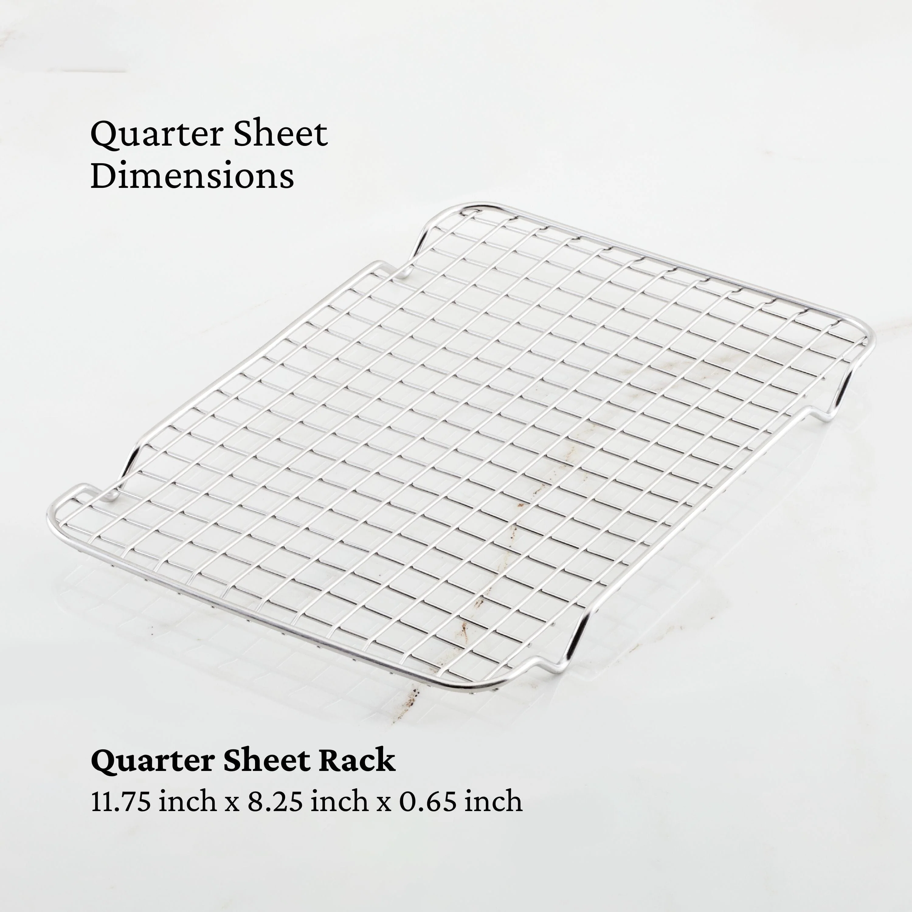 Hestan Provisions OvenBond Stainless Steel Quarter Sheet Pan Rack, 9-Inch x 12-Inch, Stainless Steel - Image 3