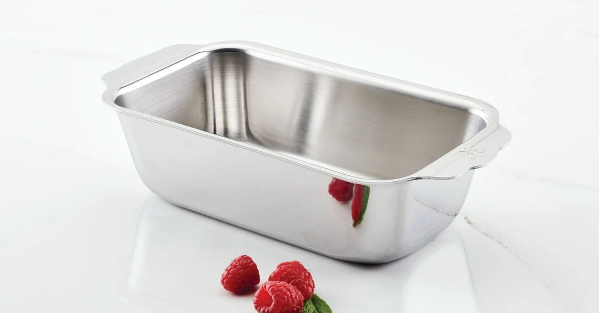 Hestan Provisions OvenBond Tri-ply Stainless Steel 1-Pound Loaf Pan - Image 3
