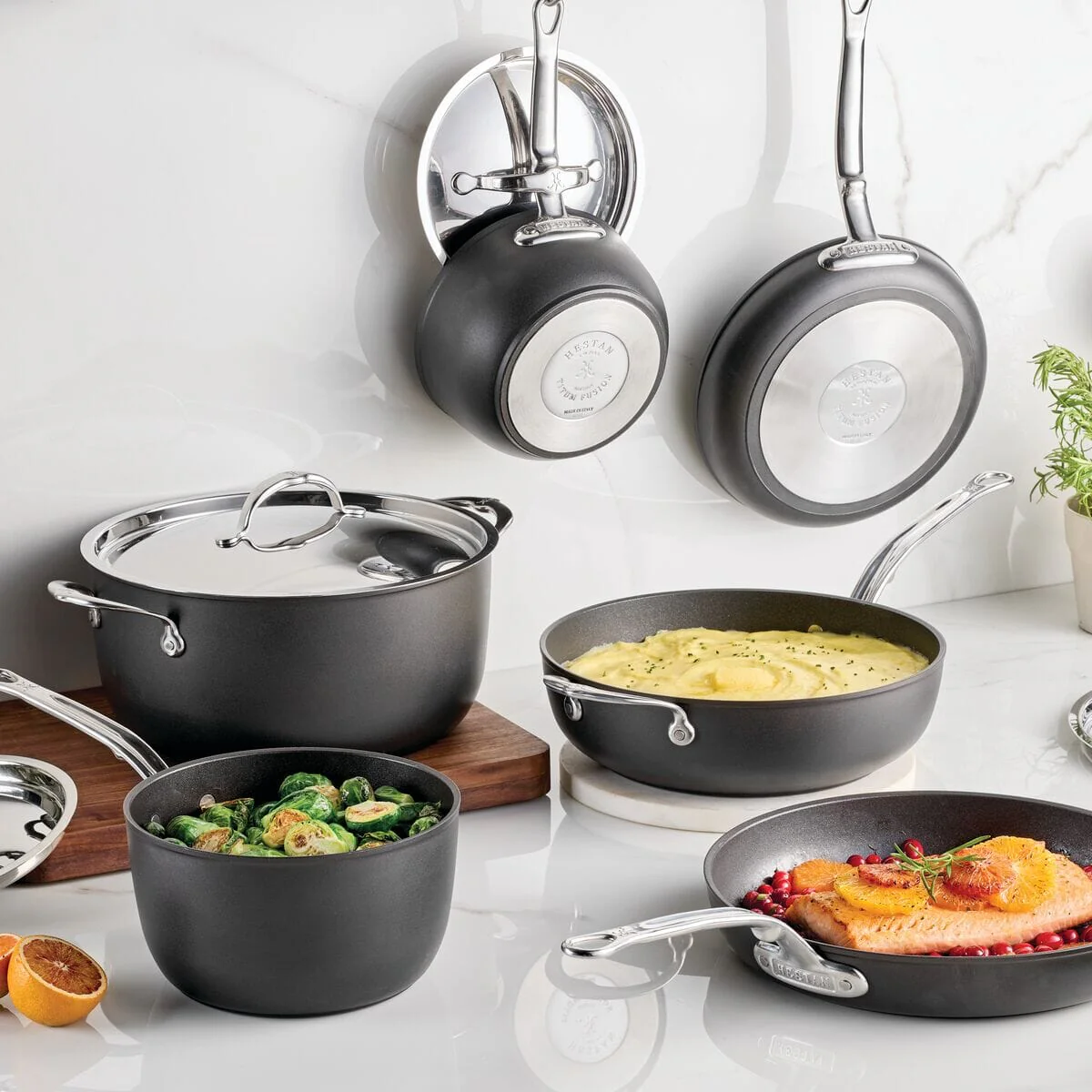 Hestan TITUM® Fusion 10-Piece Nonstick Cookware Set - Image 2
