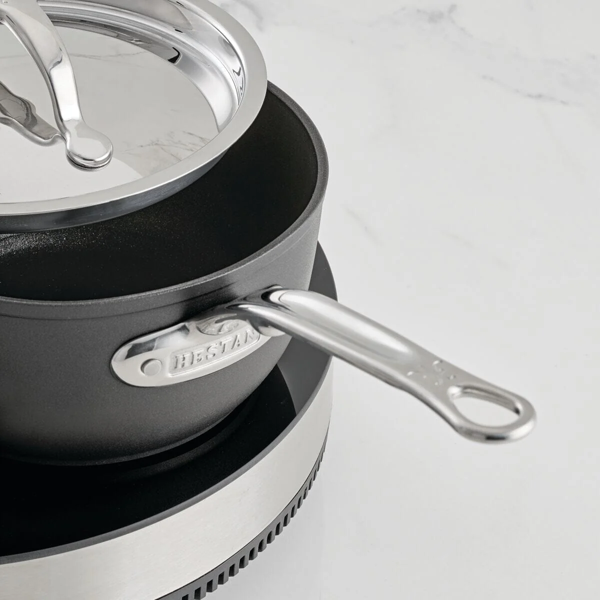 Hestan TITUM® Fusion 2qt Nonstick Saucepan with Lid - Image 3