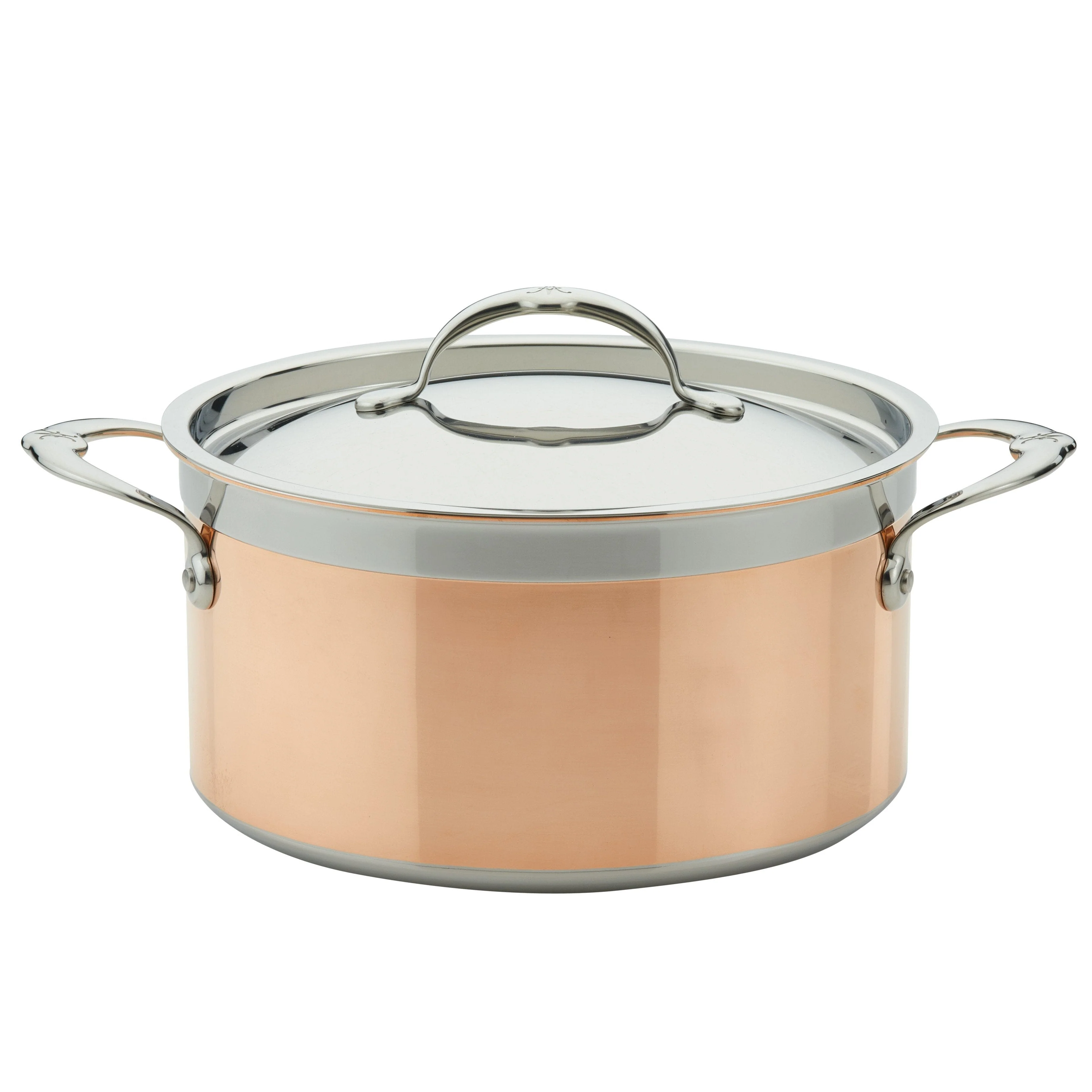 Hestan Induction Copper Stock Pot, 6-Quart