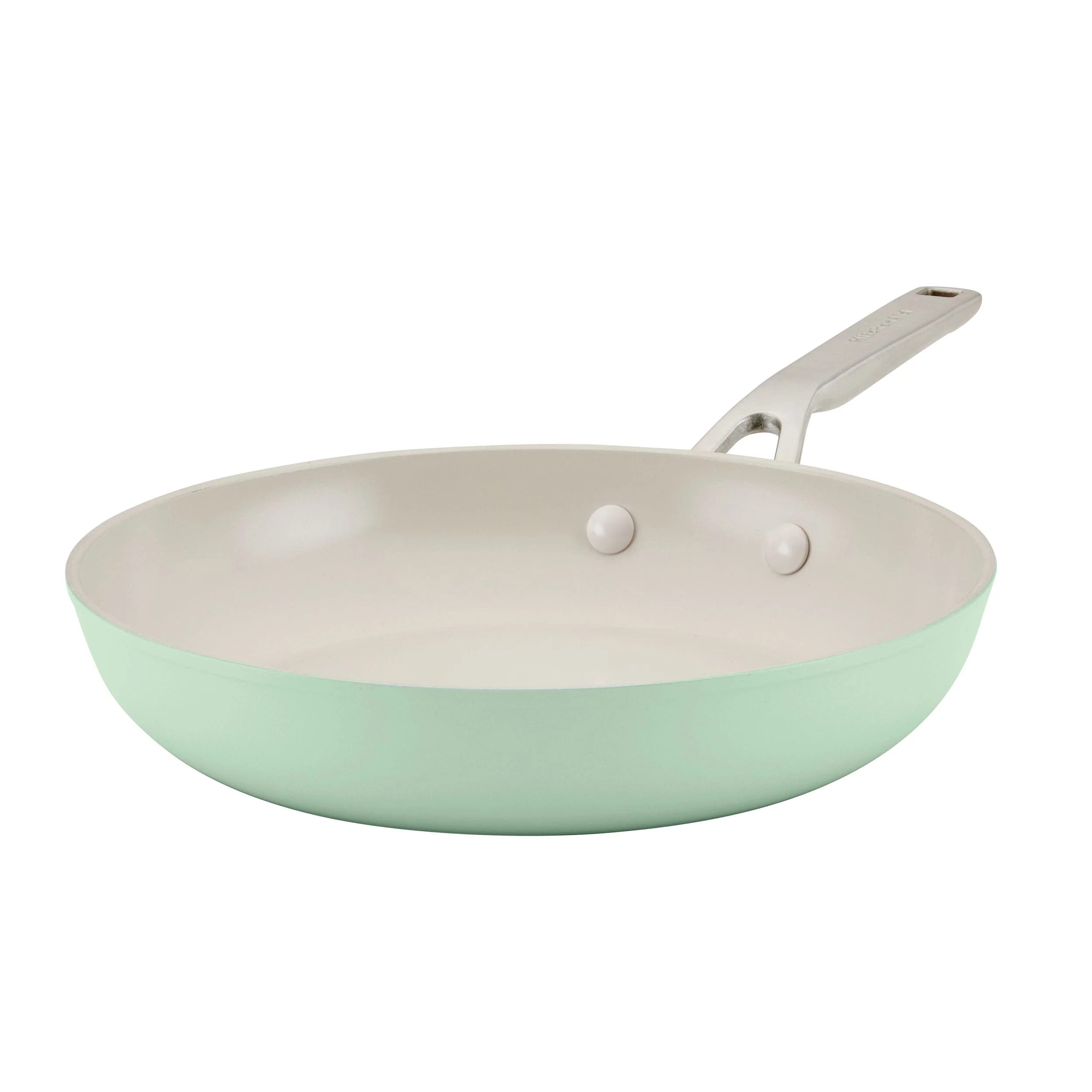 KitchenAid Hard Anodized Ceramic Fry Pan - 10"/25cm Pistachio