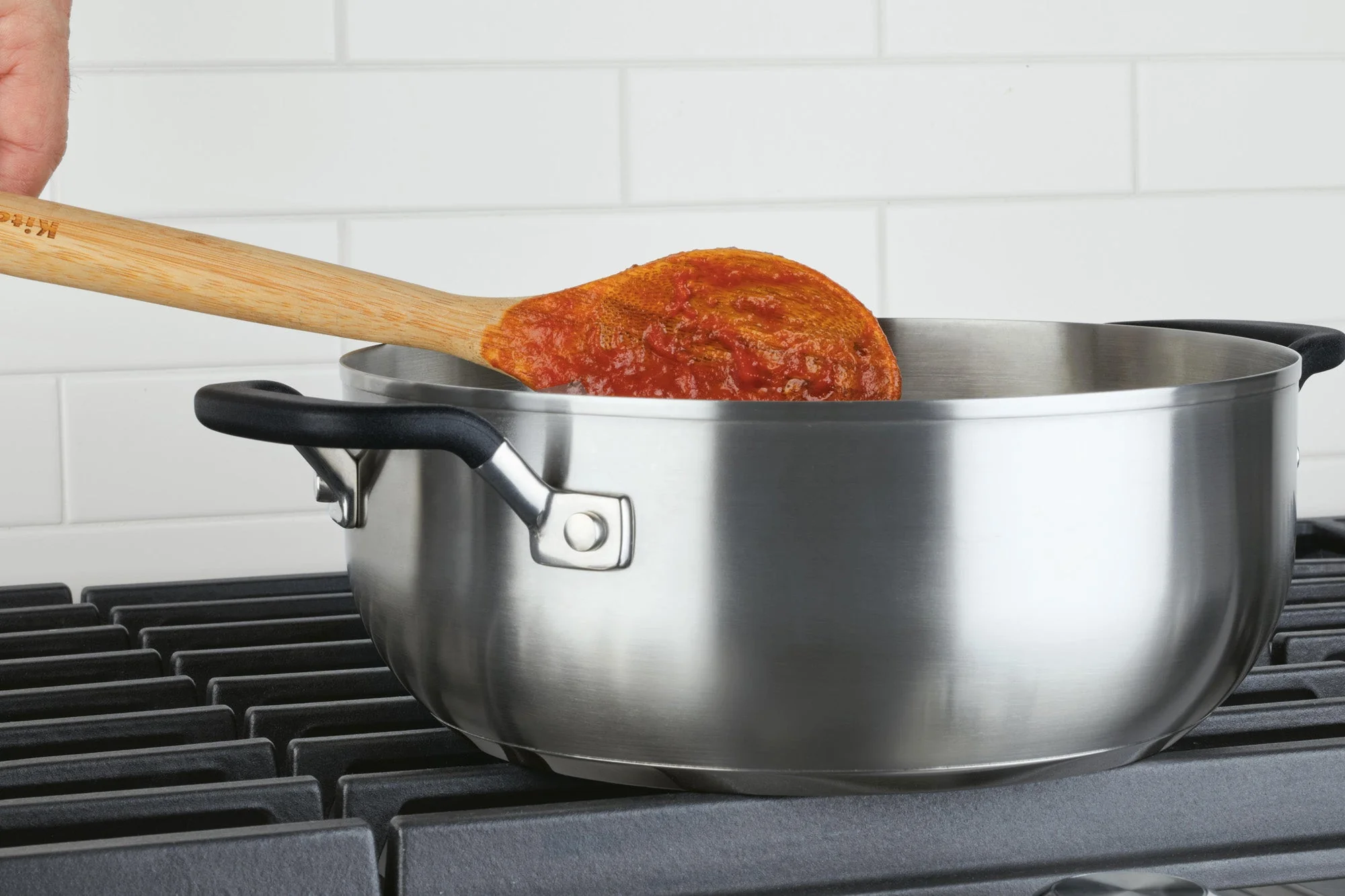 KitchenAid Stainless Steel Casserole with Lid, 4-Quart, Brushed Stainless Steel - Image 5