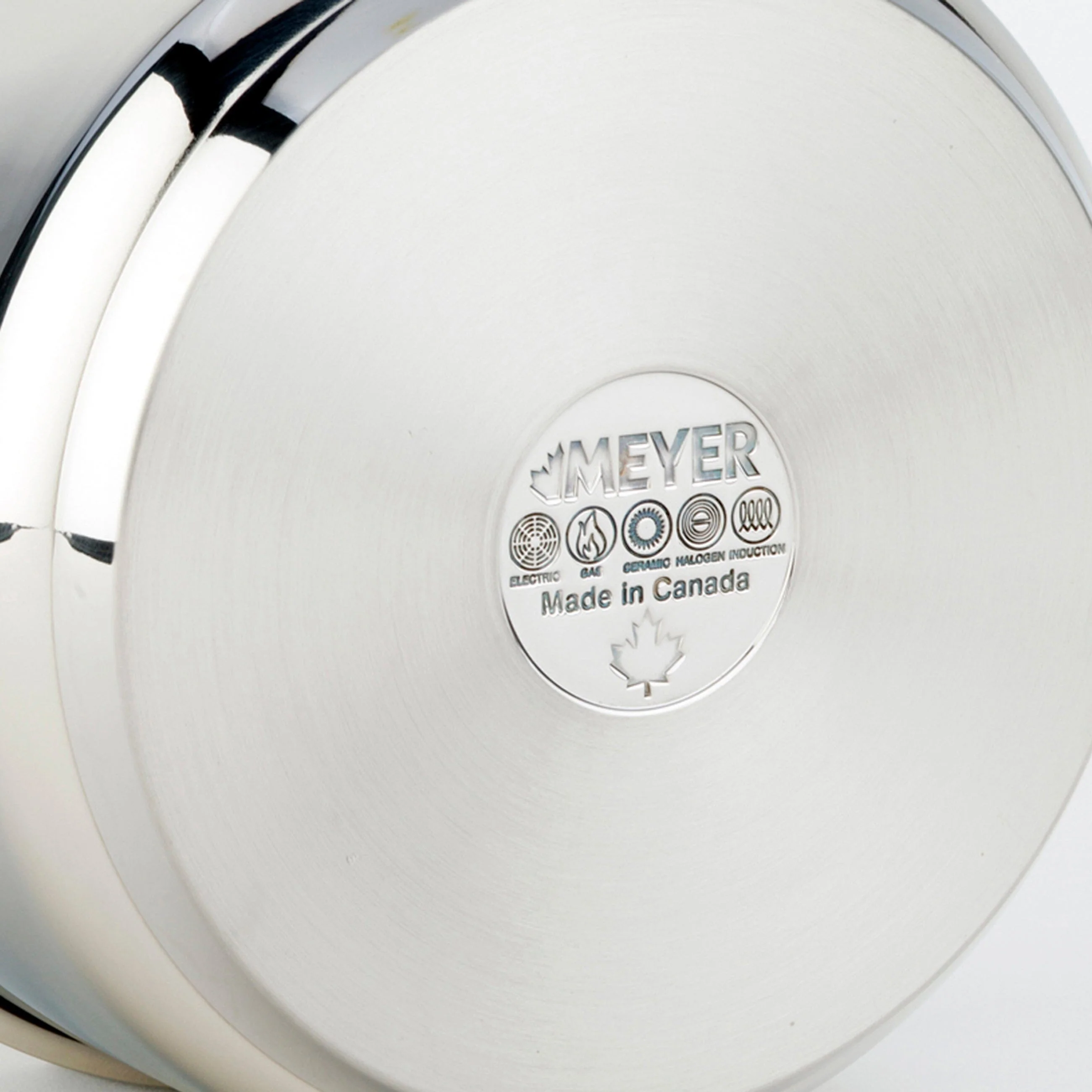 Meyer Confederation Stainless Steel 32cm/12.5" Frying Pan, Skillet, Made in Canada - Image 2