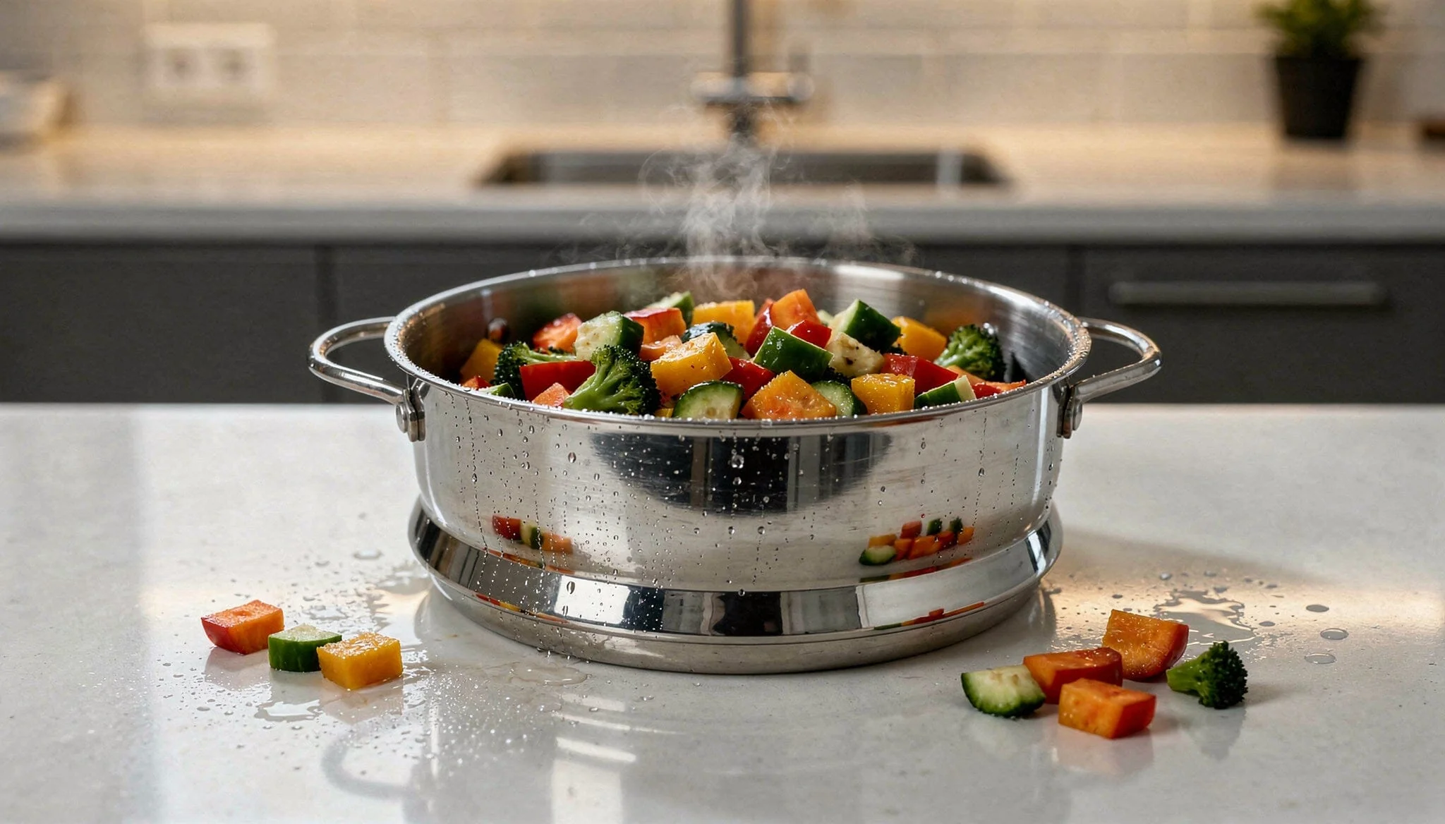 Meyer Stainless Steel 5.2L Steamer - Image 4