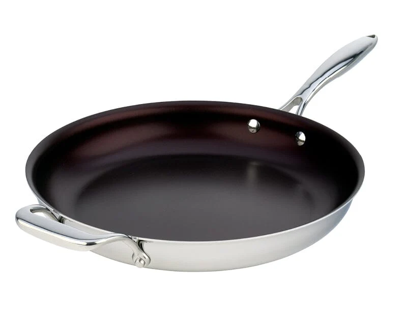 Meyer SuperSteel Stainless Steel 32cm/12.5" Non Stick Fry Pan Skillet Made in Canada
