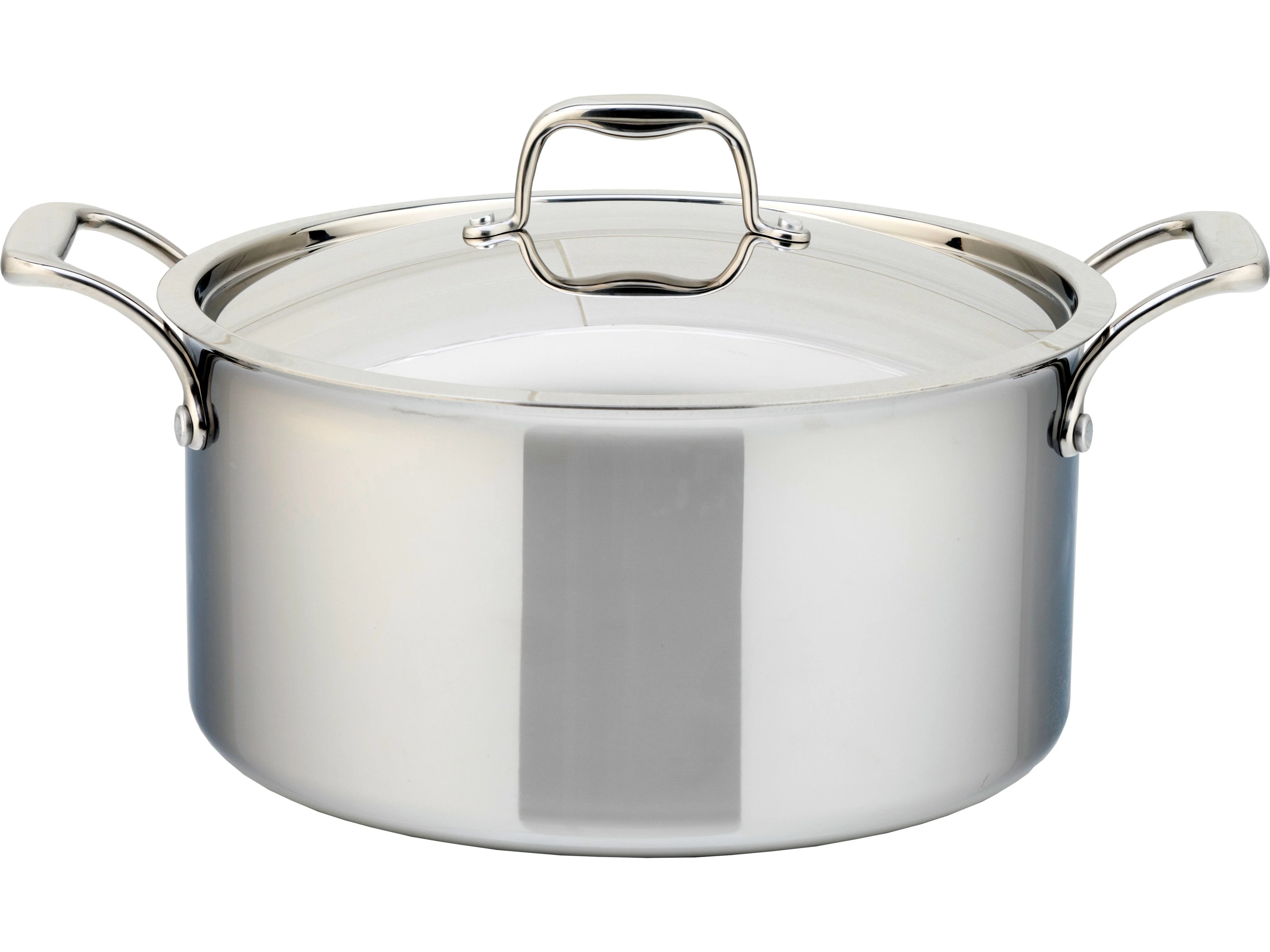 Meyer SuperSteel Tri-Ply Clad Stainless Steel 9L Dutch Oven with cover, Made in Canada