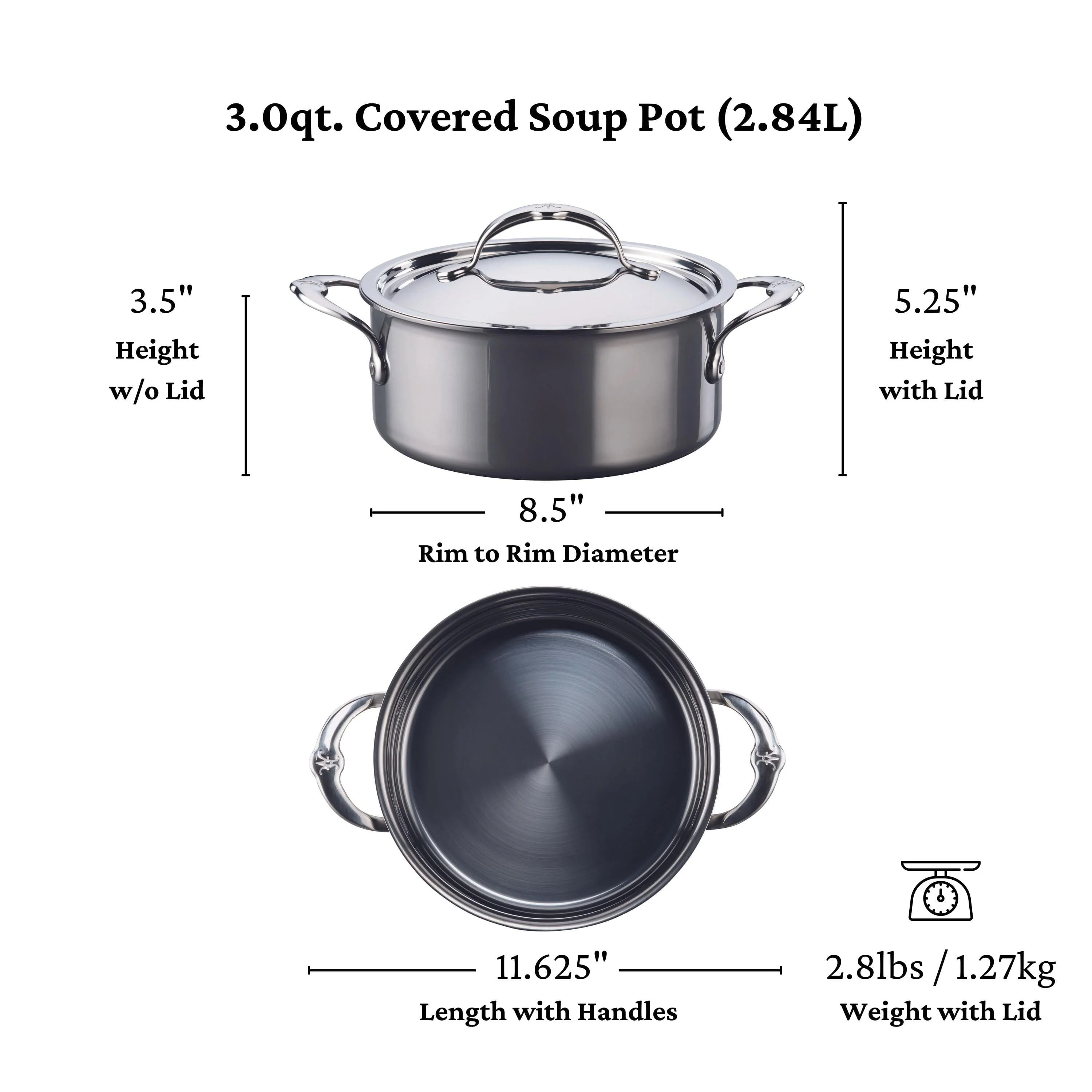 Hestan Titanium Soup Pot, 3qt. - Image 6