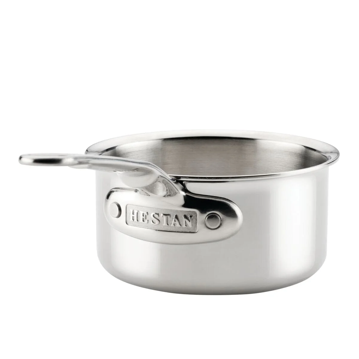Hestan ProBond® Luxe 0.75-Qt. Polished Professional Clad Stainless Steel Butter Warmer - Image 3