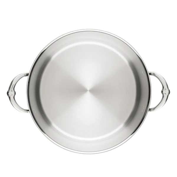 Hestan ProBond® Luxe 12-Quart Polished Professional Clad Stainless Steel Stock Pot with Lid - Image 2