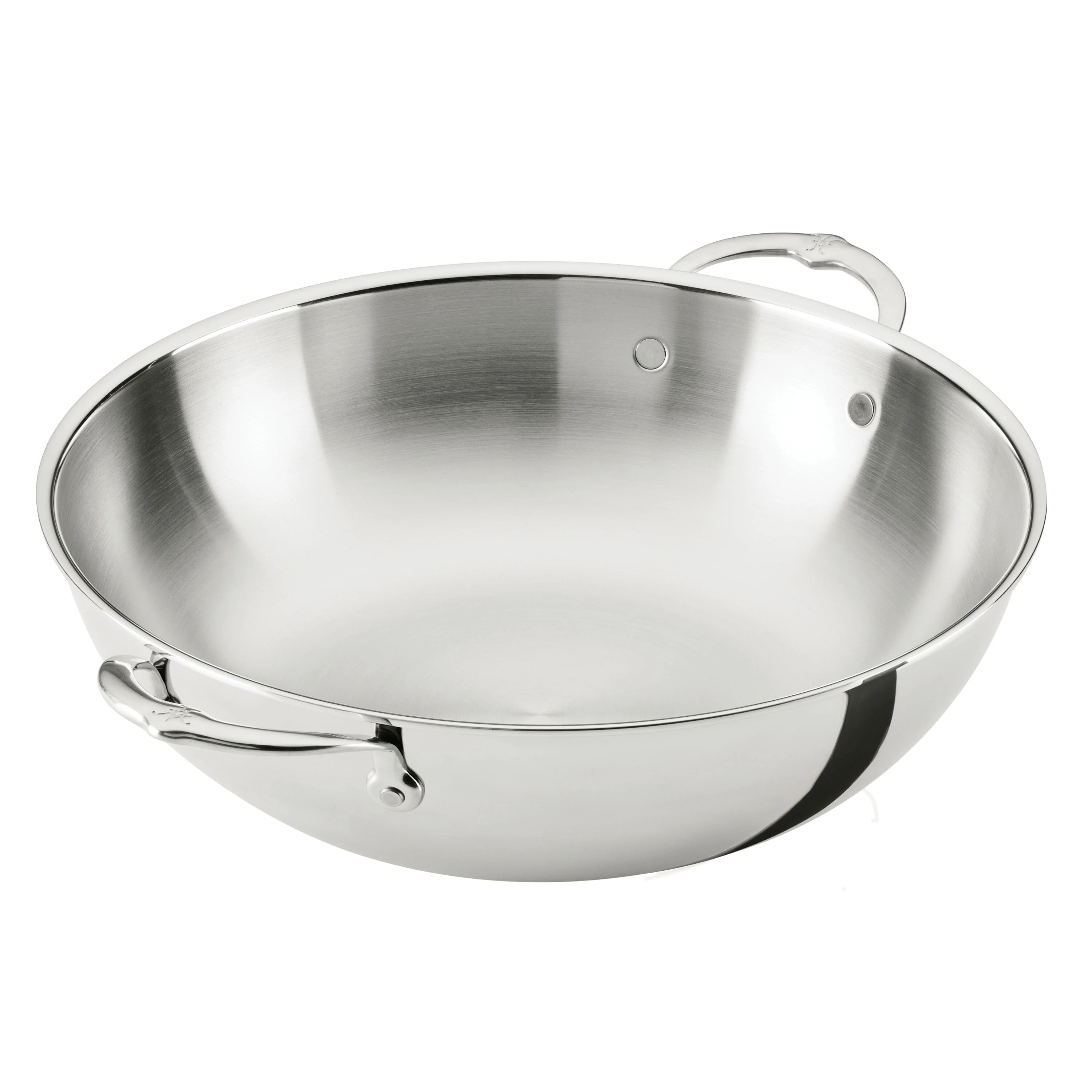 Hestan ProBond® Luxe 14" Professional Clad Stainless Steel Wok with Dome Lid - Image 10