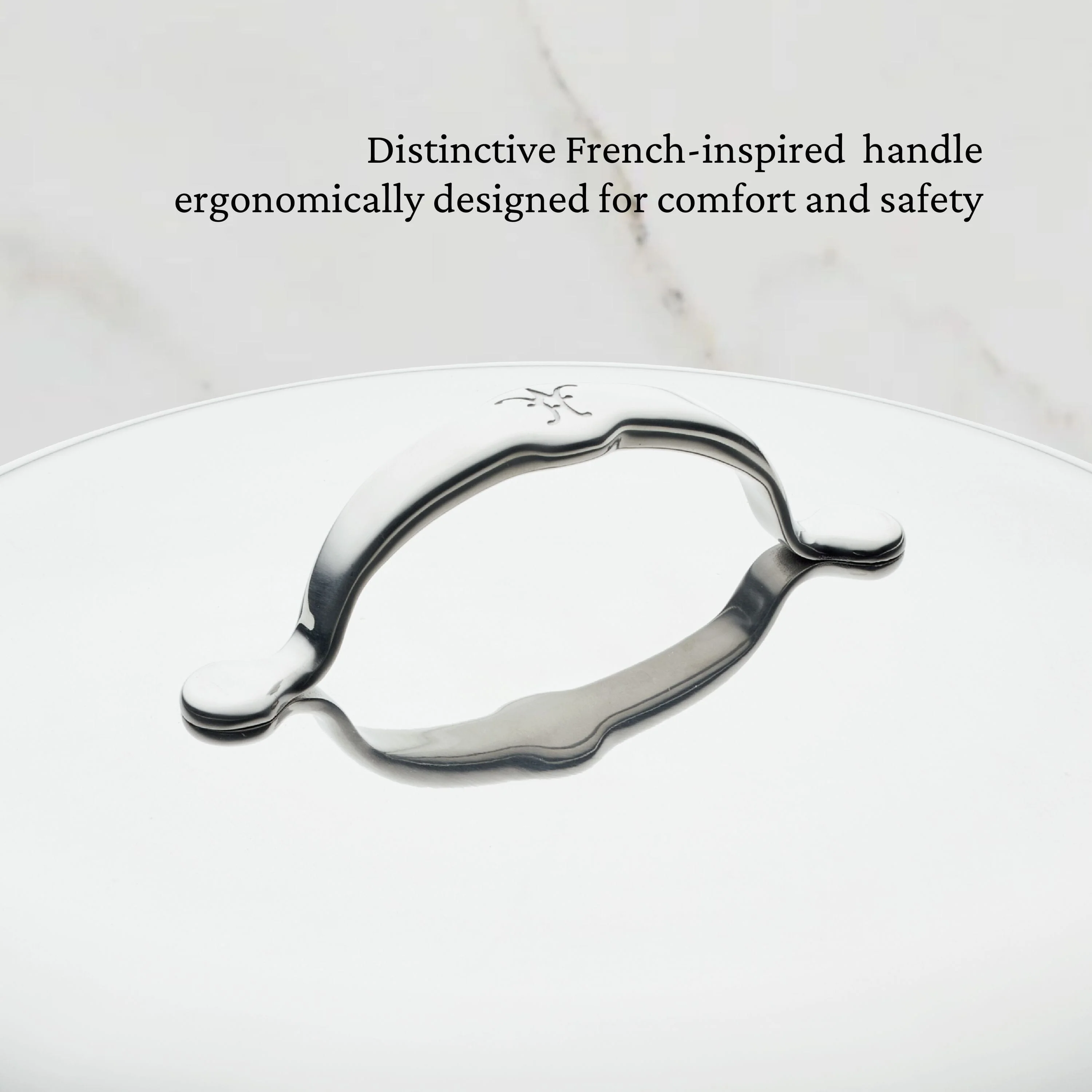 Hestan ProBond® Luxe 14" Professional Clad Stainless Steel Wok with Dome Lid - Image 6