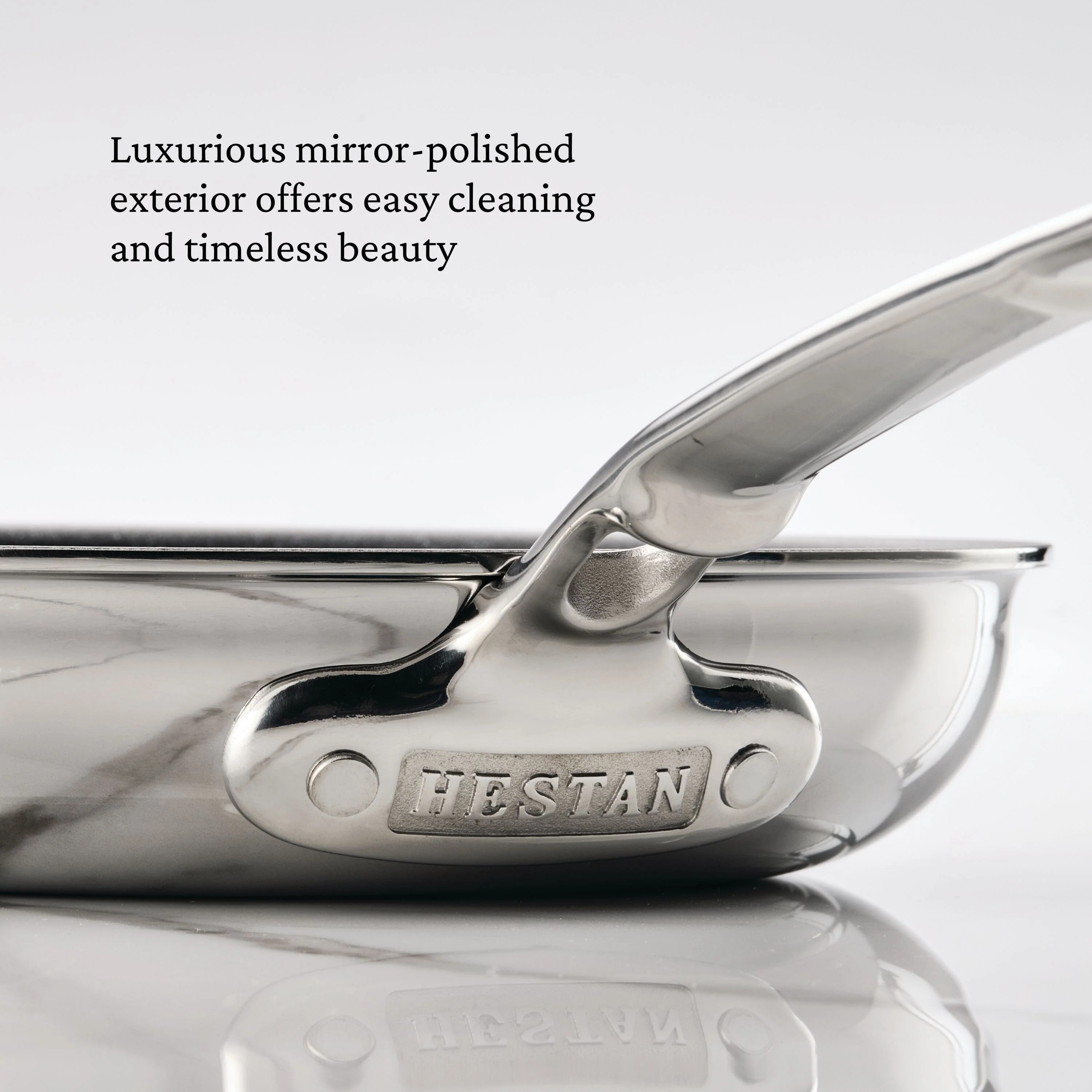 Hestan ProBond® Luxe 8.5" Professional Clad Stainless Steel Skillet - Image 15