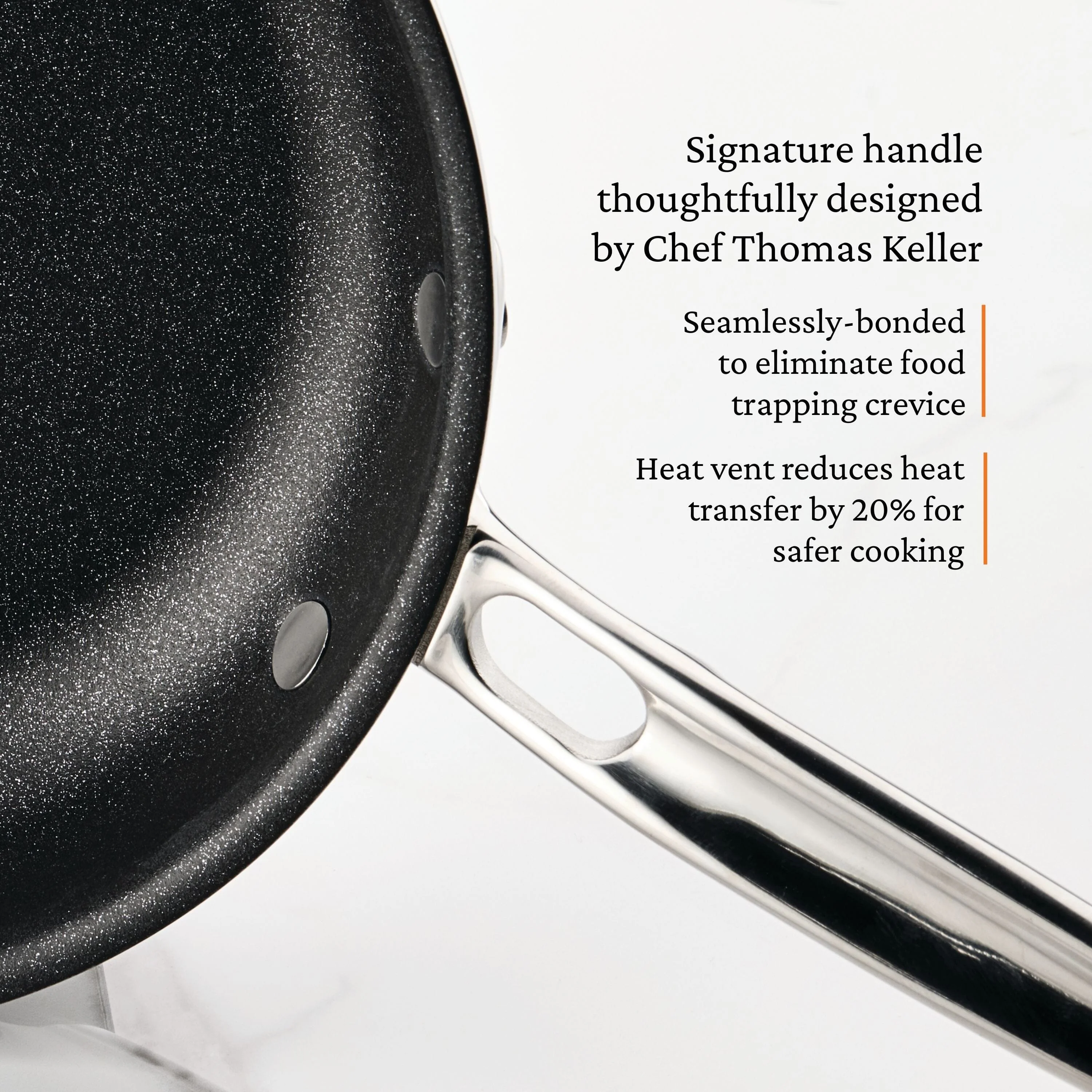 Hestan ProBond® Luxe 8.5" Professional Clad Stainless Steel Skillet with TITUM Nonstick - Image 13