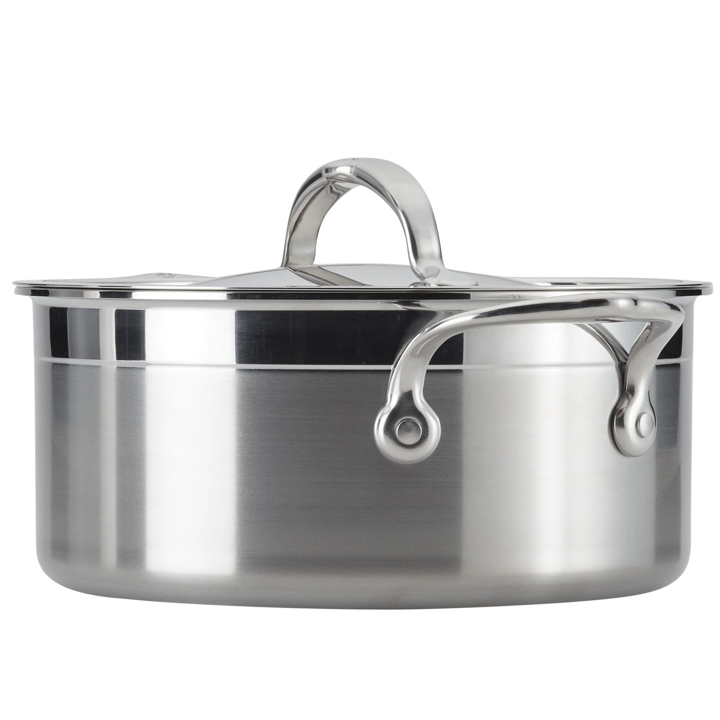 Hestan Professional Clad Stainless Steel Soup Pot, 3-Quart - Image 5