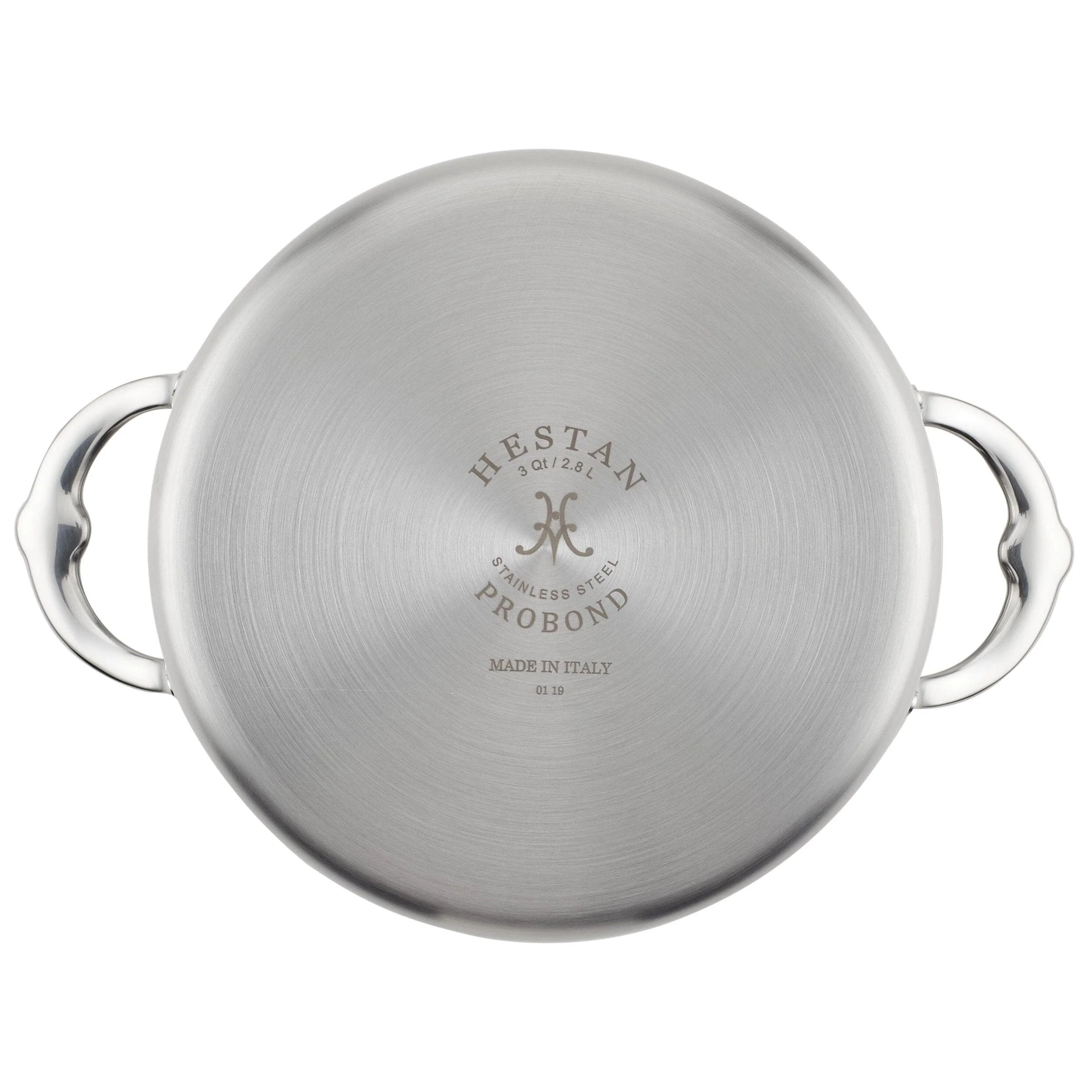 Hestan Professional Clad Stainless Steel Soup Pot, 3-Quart - Image 6