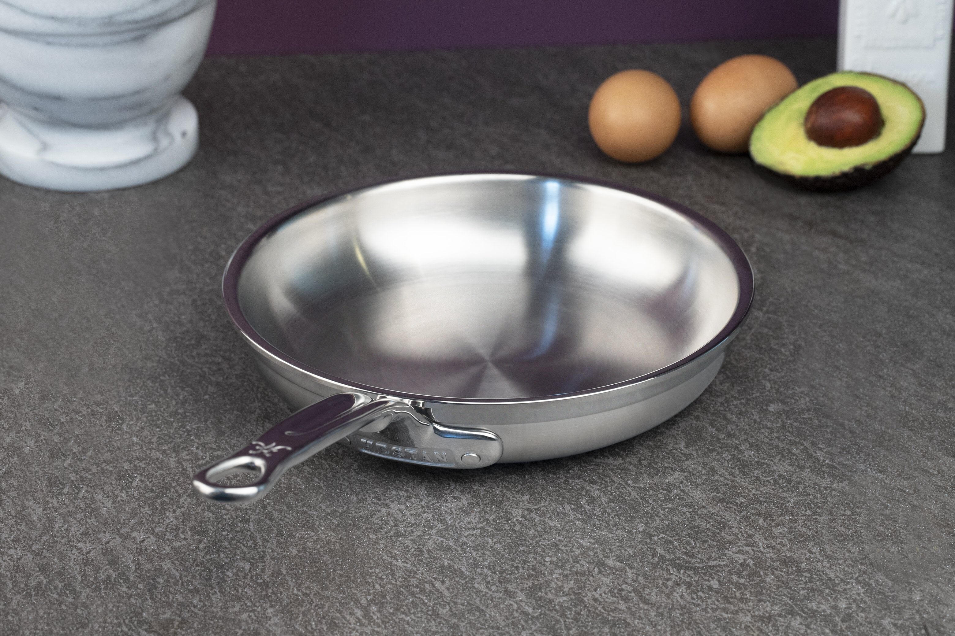 Hestan ProBond Forged Stainless Steel Fry Pan, 8.5-Inch - Image 3