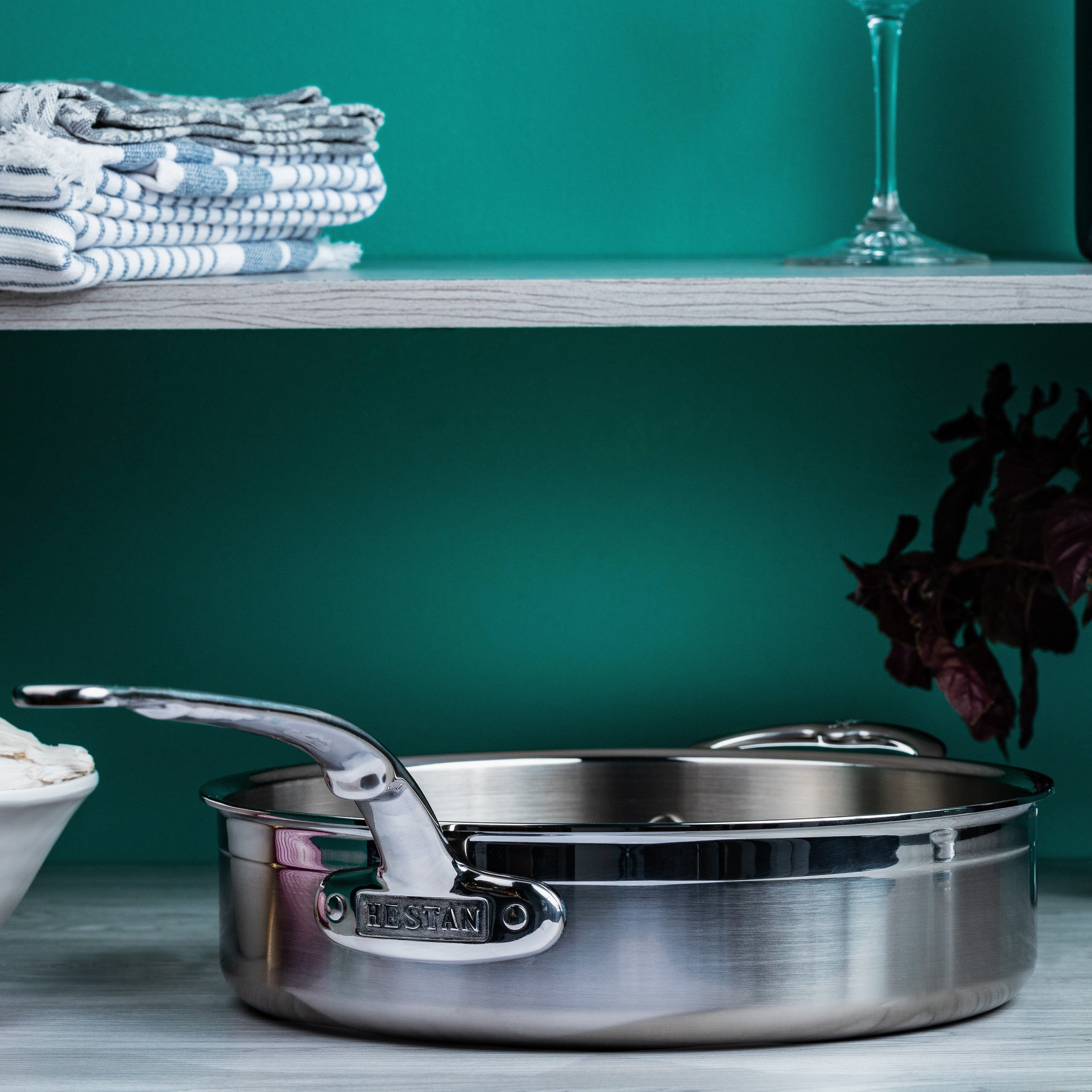 Hestan Professional Clad Stainless Steel Sauté Pans - Image 6