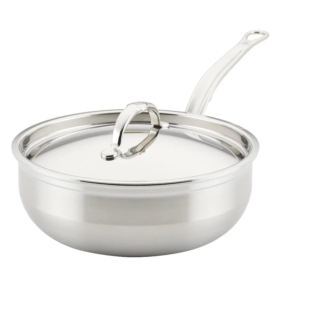 Hestan Professional Clad Stainless Steel Essential Pan, 3.5-Quart