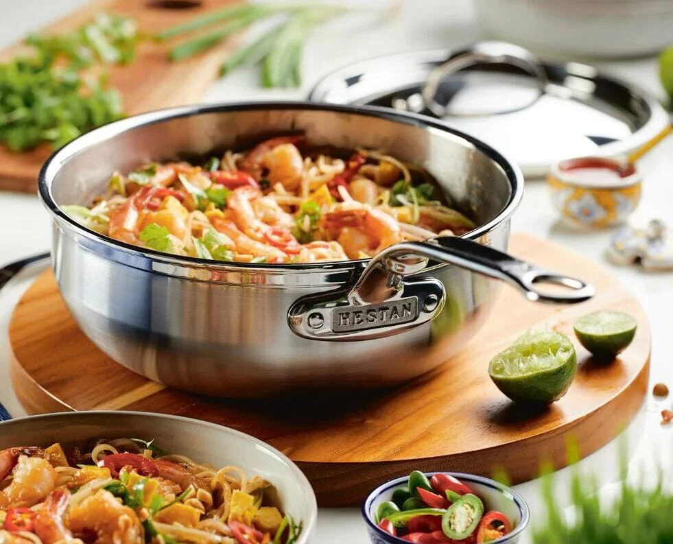 Hestan Professional Clad Stainless Steel Essential Pan, 3.5-Quart - Image 2