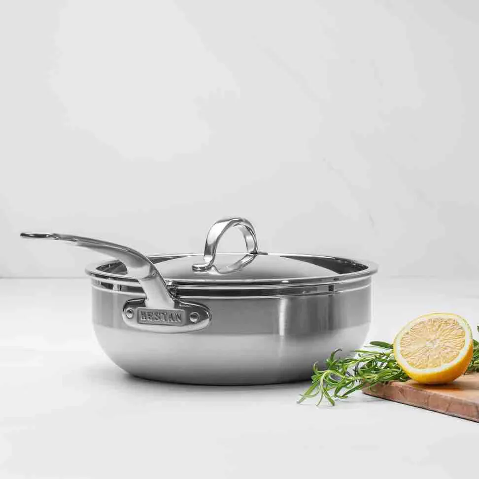 Hestan Professional Clad Stainless Steel TITUM™ Nonstick Essential Pan, 3.5-Quart - Image 3